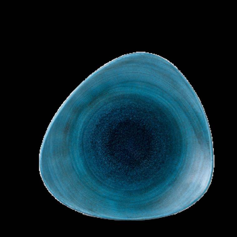 STONECAST AQUEOUS LAGOON Triangle Plate diam. 265 mm