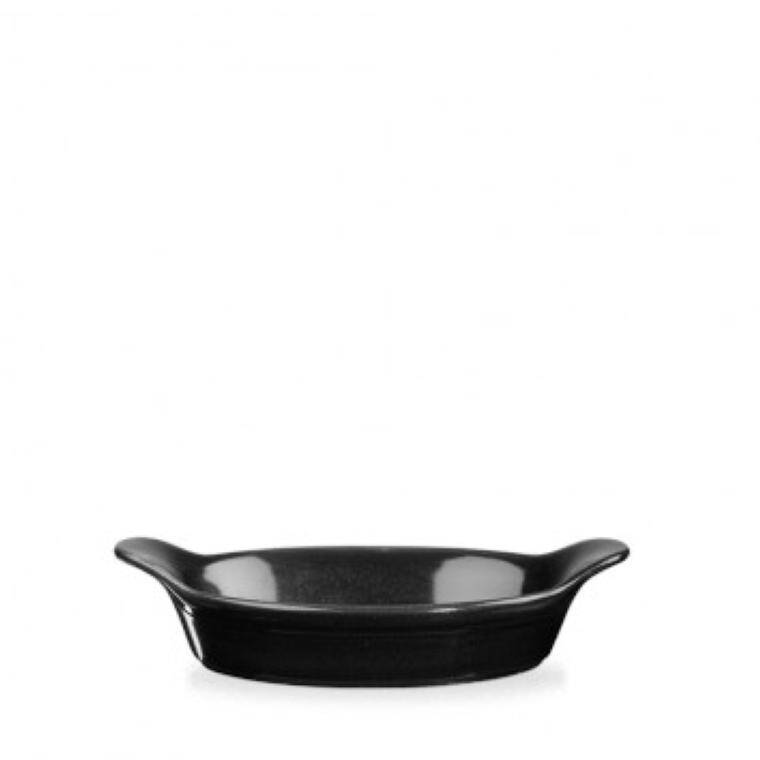 OYNX BLACK Small Round Eared Dish cap. 300 ml