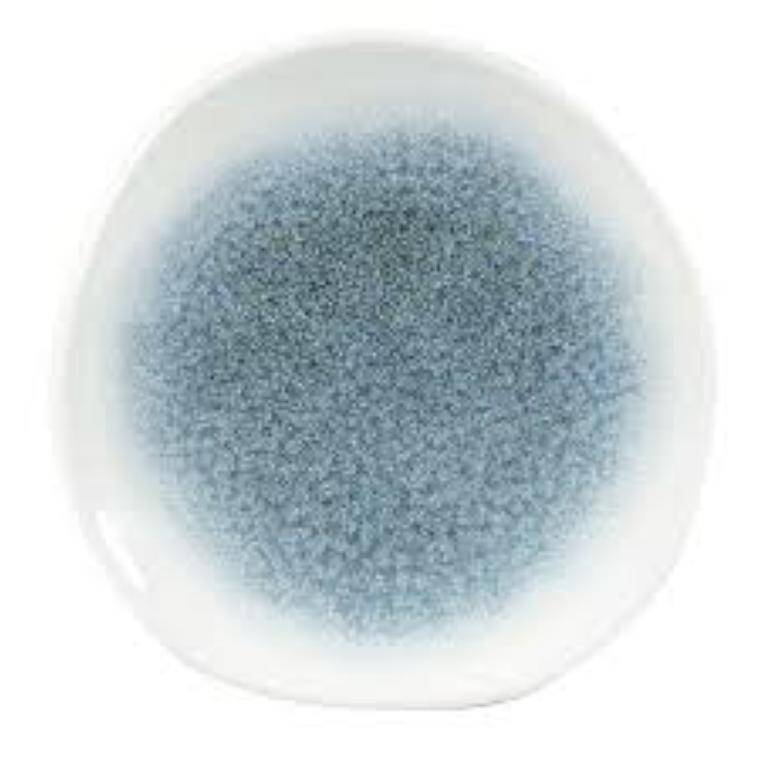 RAKU TOPAZ BLUE TALERZ śr 186 mm; szer. 186 mm; CH-RKTBOG7