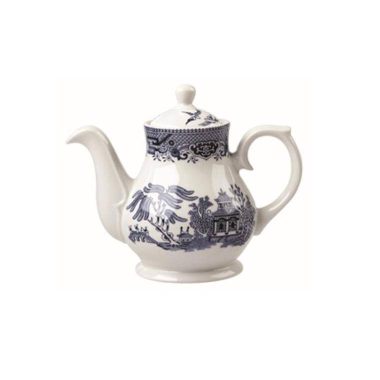 BLUE WILLOW Blue Willow Sandringham Tea/Coffee Pot cap. 420 ml