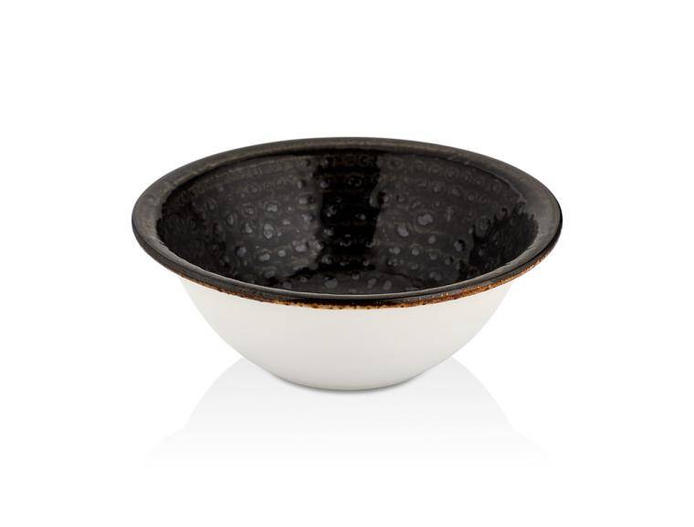 COWRY BLACK BOWL cap. 650 ml  CENA DO WYPRZEDANIA STOKU