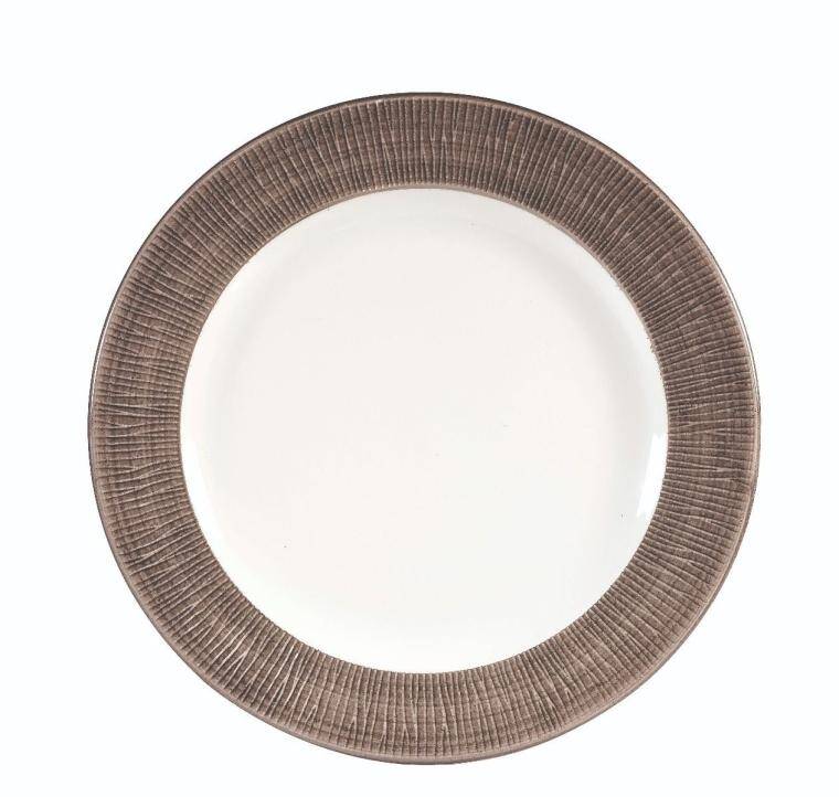 BAMBOO SPINWASH DUSK Footed Plate diam. 276 mm