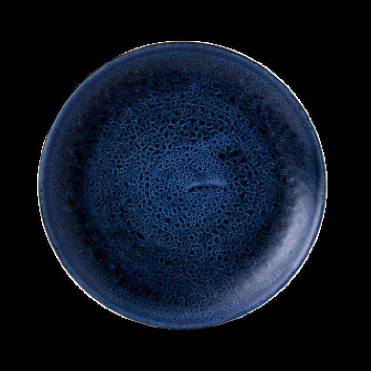 STONECAST PLUME ULTRAMARINE Coupe Plate diam. 288 mm