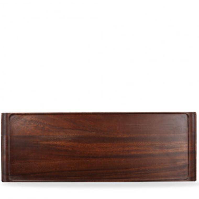 WOOD Rectangular Acacia Buffet Tray 580x200 mm  Discontinued - Until Stock Exhausted