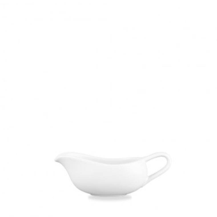 WHITE MINI SAUCE BOAT cap. 140 ml