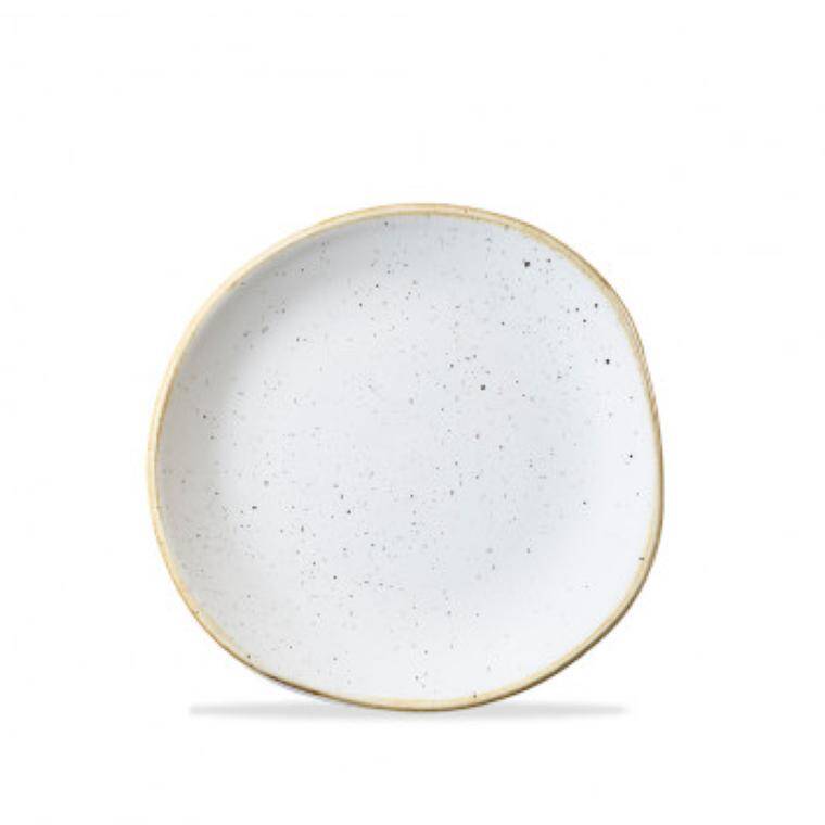 STONECAST BARLEY WHITE PLATE diam. 186 mm