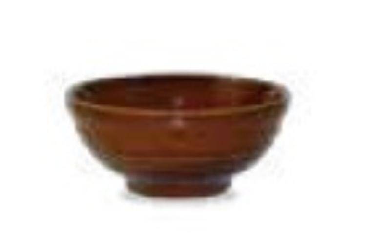 CINNAMON Ripple Snack Bowl 6oz cap. 170 ml