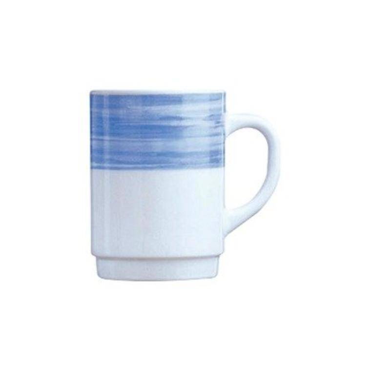 BRUSH BLUE MUG cap. 250 ml