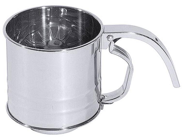 FLOUR SIFTER WITH ONE MESH 0,3 L cap. 300 ml