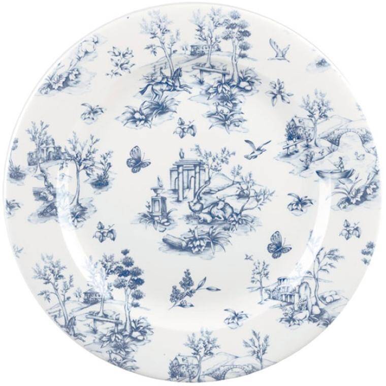 TOILE PRAGUE PLATE diam. 305 mm