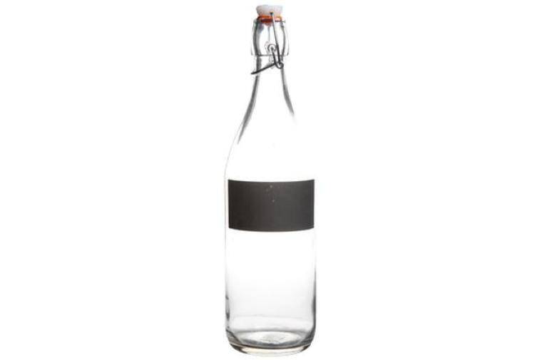 BOTTLE WITH PLUG cap. 970 ml