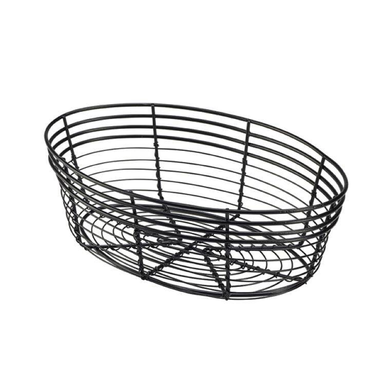 Table Pres Wire Basket, Oval 25.5 x 16 x 8cm 160x255 mm