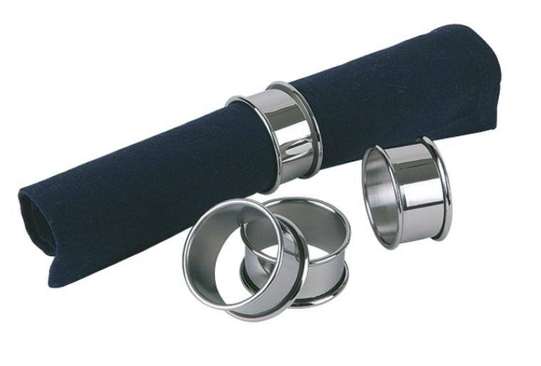 NAPKIN RINGS SET - 4 PCS diam. 47 mm