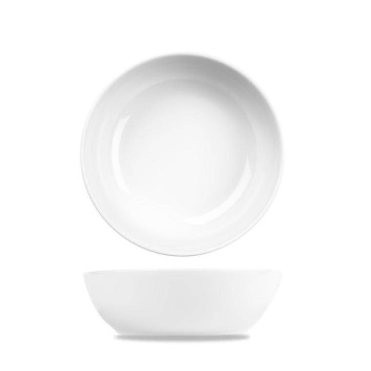 MENU PORCELAIN MISKA poj. 480 ml; śr 160 mm; wys. 36 mm; szer. 160 mm; CH-ZCAPWB6