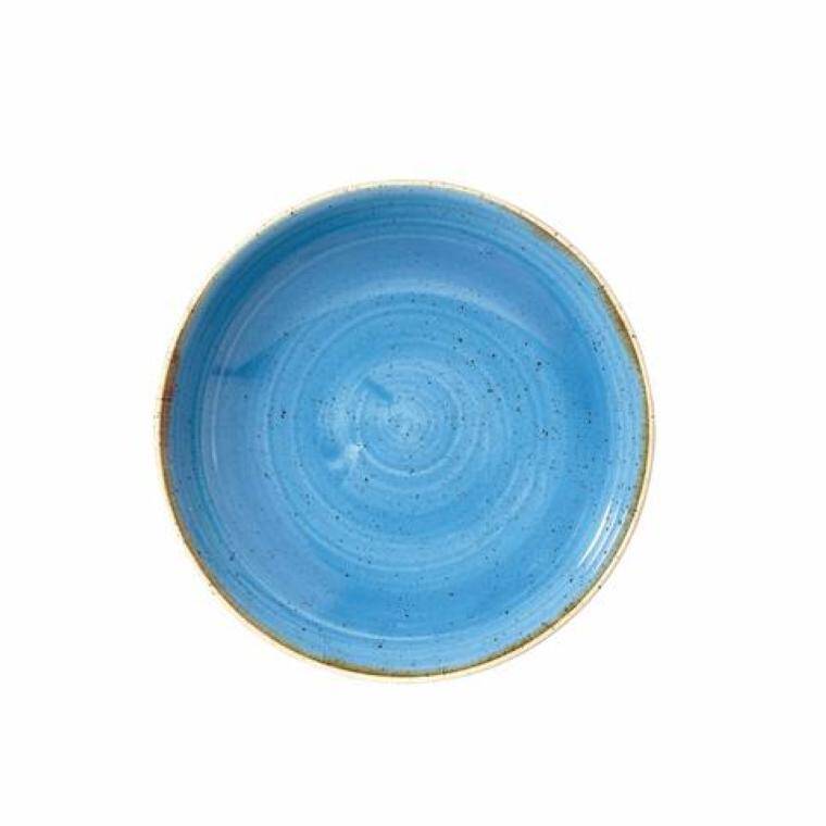 STONECAST CORNFLOWER BLUE Large Coupe Pasta Bowl cap. 1,136 l