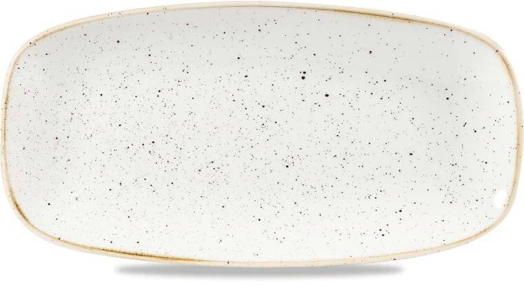 STONECAST BARLEY WHITE CHEF'S OBLONG PLATTER 127x269 mm