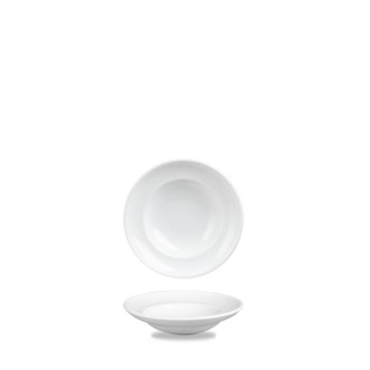 MENU PORCELAIN MISKA NA ZUPĘ ŚREDNI RANT 280 ml; śr 228 mm; w. 27 mm; sz. 228 mm; CH-ZCAPOMS