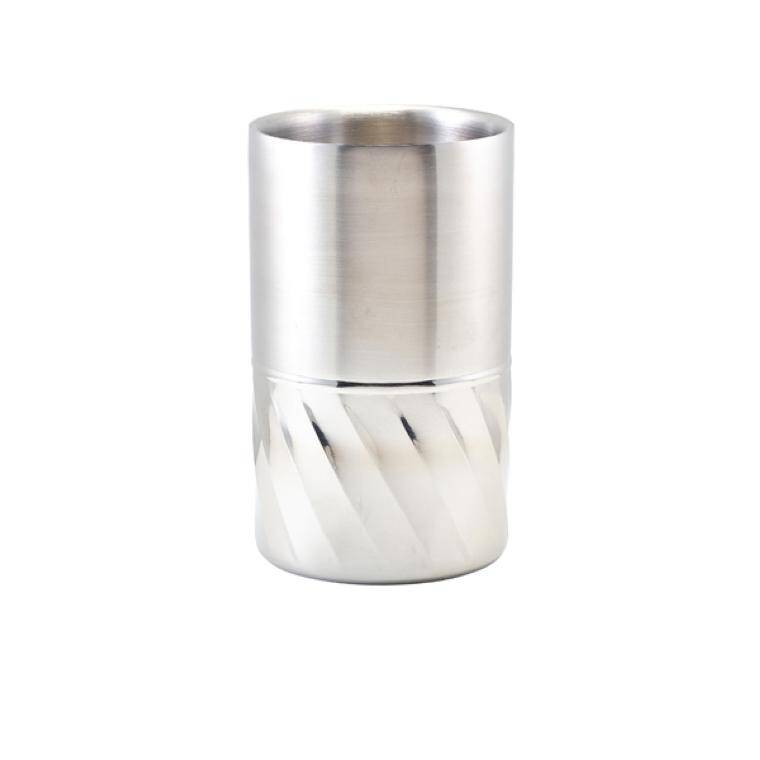 Barware GenWare Stainless Steel Swirl Wine Cooler diam. 120 mm