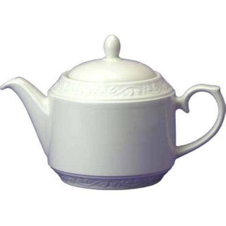 CHATEAU WHITE Teapot cap. 800 ml  Discontinued - Endeavour to supply until Dec 2024