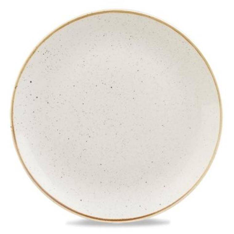 STONECAST BARLEY WHITE PLATE diam. 324 mm