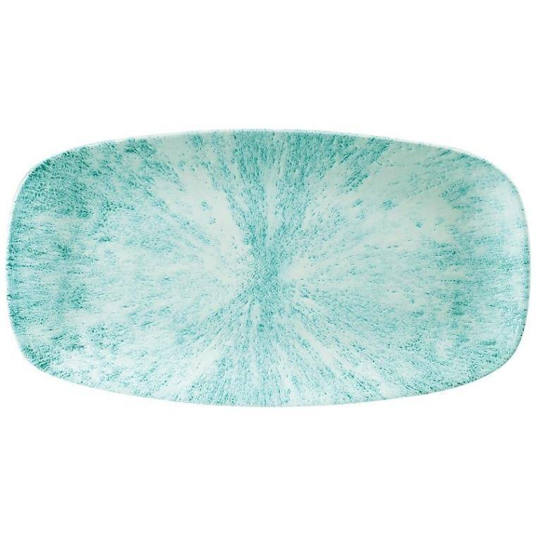 STONE AQUAMARINE CHEF'S OBLONG PLATTER 153x298 mm