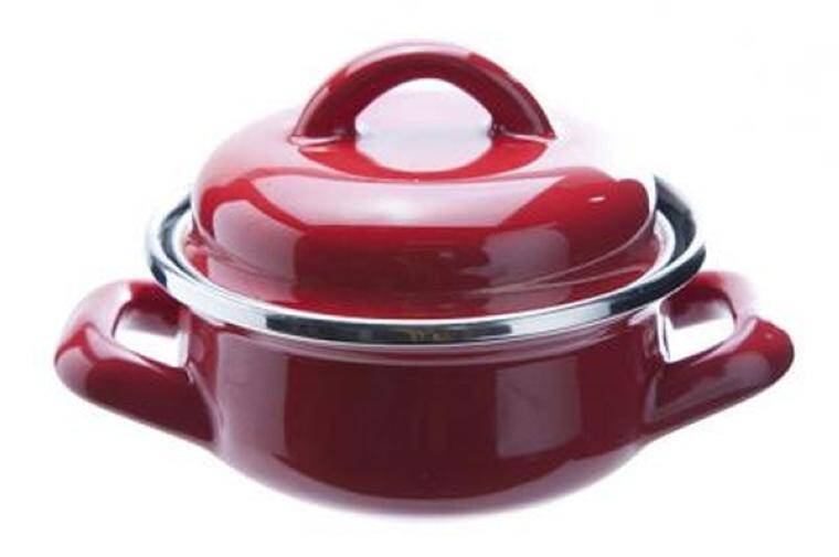 TAPAS POT RED diam. 100 mm