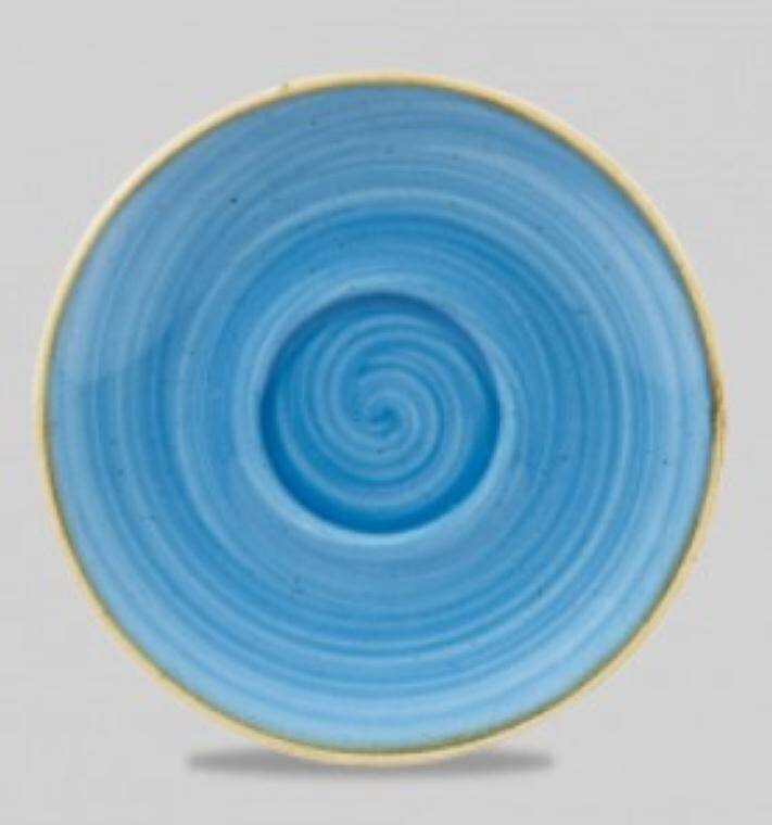 STONECAST CORNFLOWER BLUE Saucer diam. 156 mm