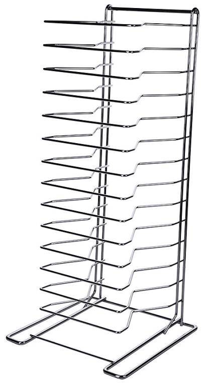 PIZZA PAN RACK FOR SHALLOW PARTS 15 220x mm