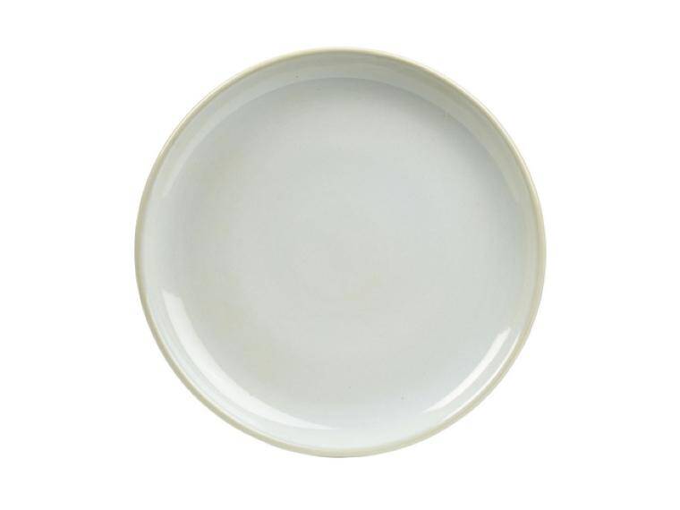 TERRA STONEWARE RUSTIC WHITE COUPE PLATE ( PRODUCT DISCONTINUED ) diam. 275 mm  MAGAZYN UK