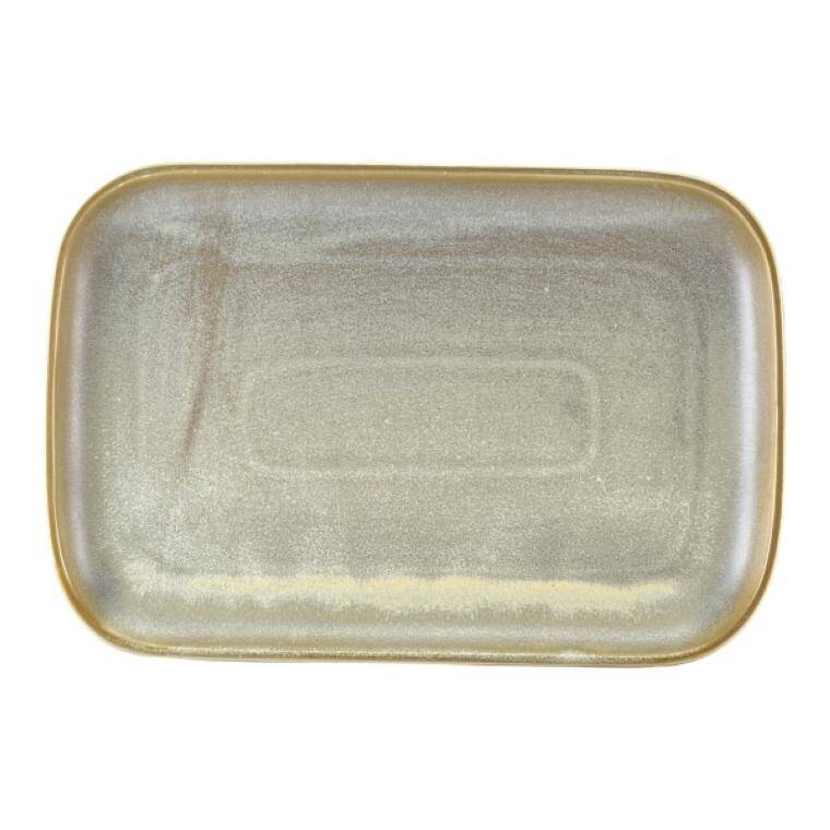 Terra Tableware Terra Porcelain Matt Grey Rectangular talerz 34.5 x 23.5cm 235x340 mm