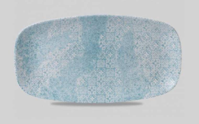 AQUAMARINE CHEF'S OBLONG PLATTER 189x355 mm