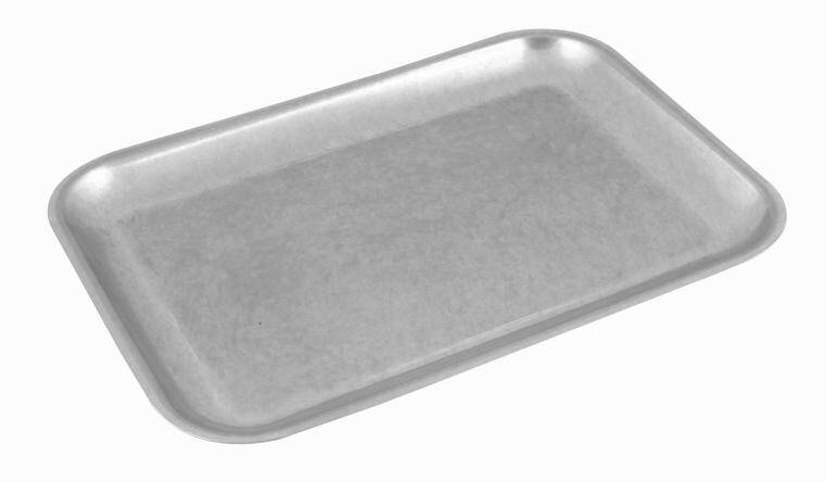 CHARMS, RECTANGULAR PLATTER, STAINLESS STEEL, wid. 320 mm, l. 210 mm