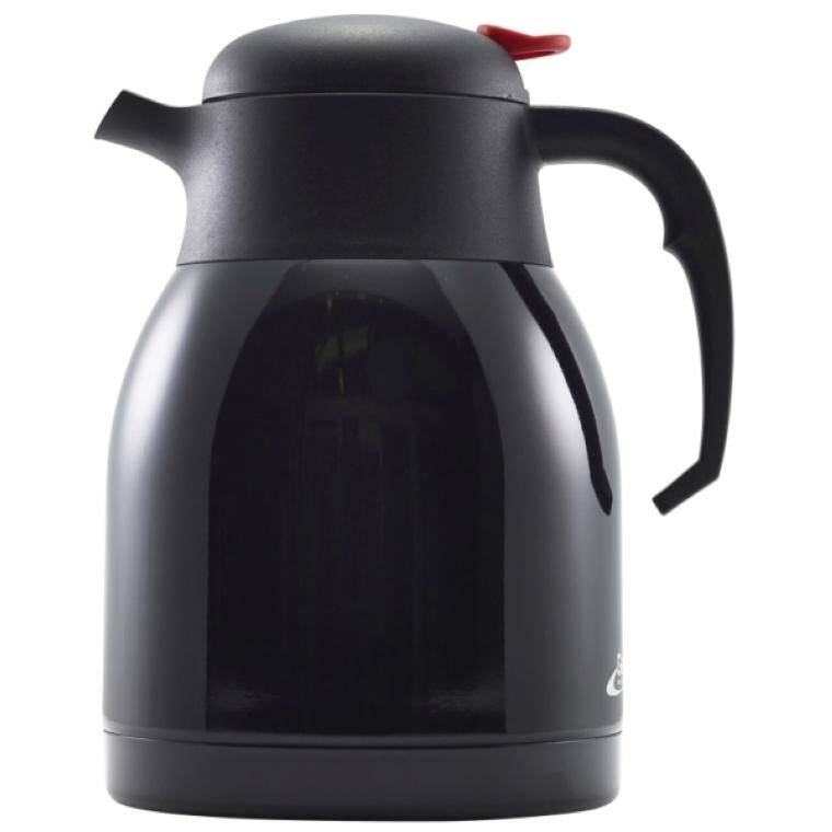 Beverage Black St/St Vacuum Push Button PITCHER 1.5L cap. 1,5 l  MAGAZYN UK