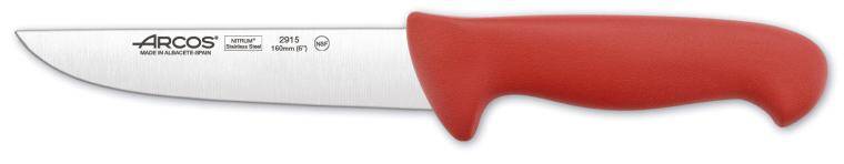 2900 BUTCHER KNIFE RED 160 mm