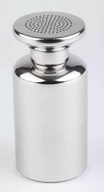 SALT CELLAR WITH SCREW CAP diam. 80 mm