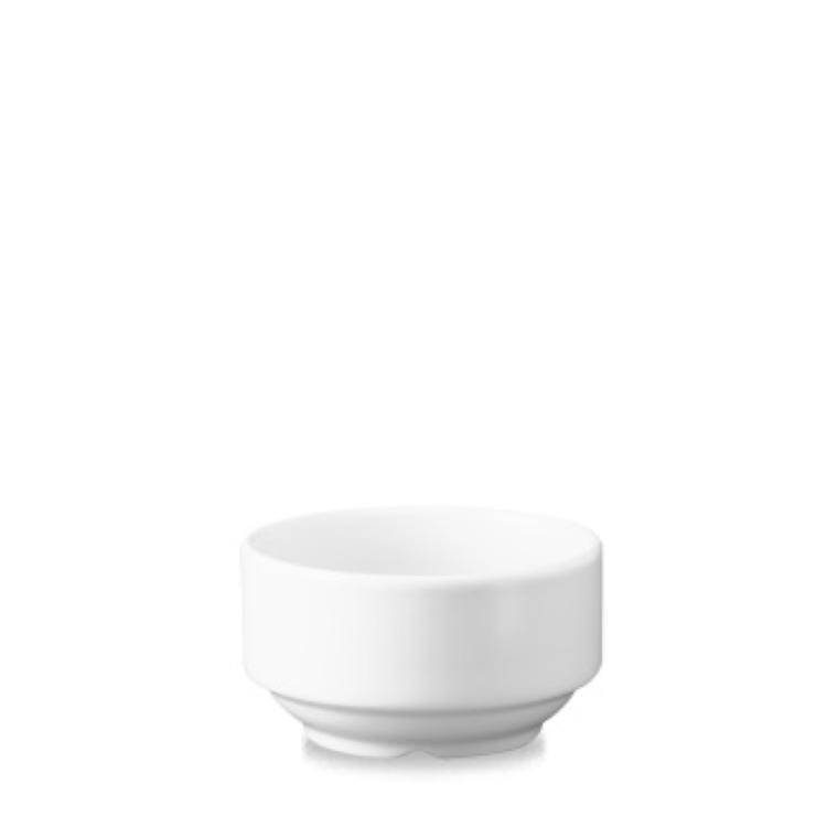 WHITE Consommï¿½ Bowl (Without Handles) cap. 280 ml