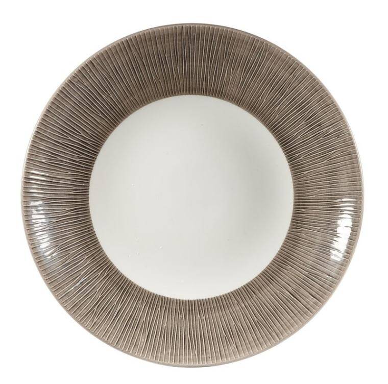 BAMBOO SPINWASH DUSK Deep Coupe Plate diam. 255 mm