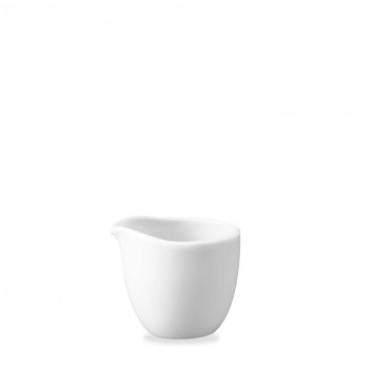 WHITE Unhandled Mini Jug cap. 56,8 ml