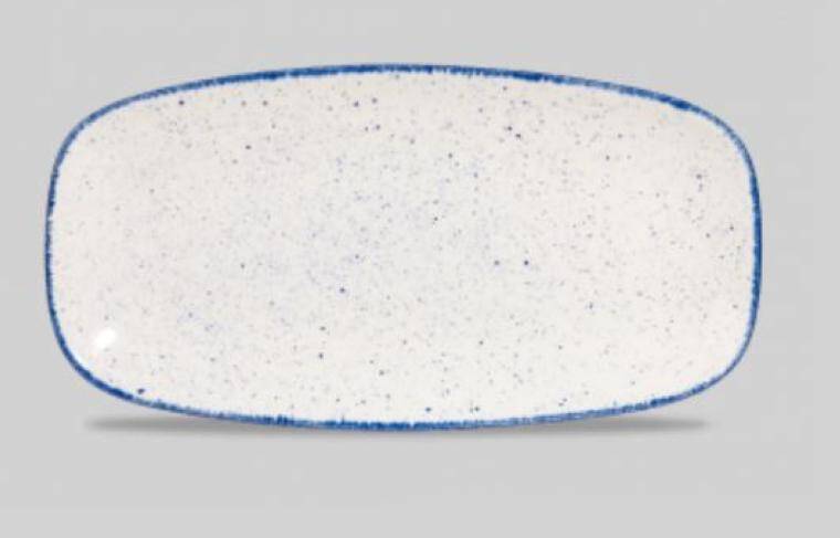 STONECAST HINTS INDIGO CHEF'S OBLONG PLATTER 153x298 mm