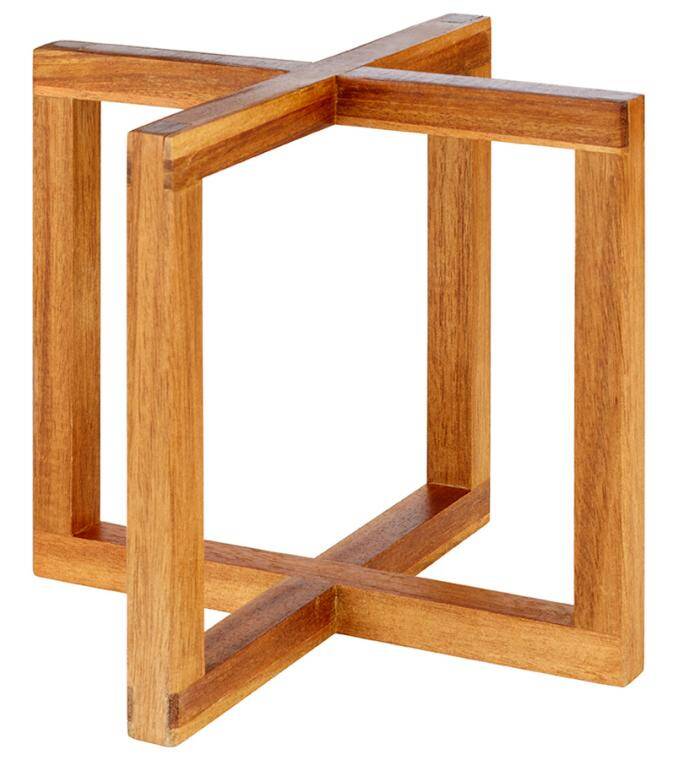 AB-33280 WOOD STAND BUFET.20X20X17,5CM.DREW.