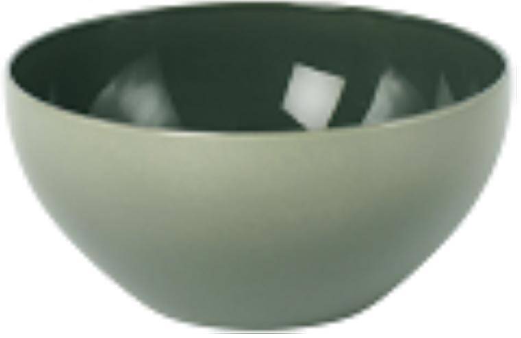 SATIN GREEN BOWL cap. 350 ml  WYCOFANE ZE SPRZEDAYŻ, DOSTĘPNE DO WYCZERPANIA STOKU