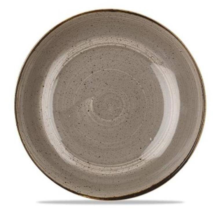 STONECAST GREY MISKA COUPE poj. 240 ml; śr 310 mm; wys. 44 mm; szer. 310 mm; CH-SPGSPLC2