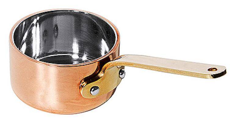 MINI COPPER SAUTÉ PAN 5 CM cap. 50 ml