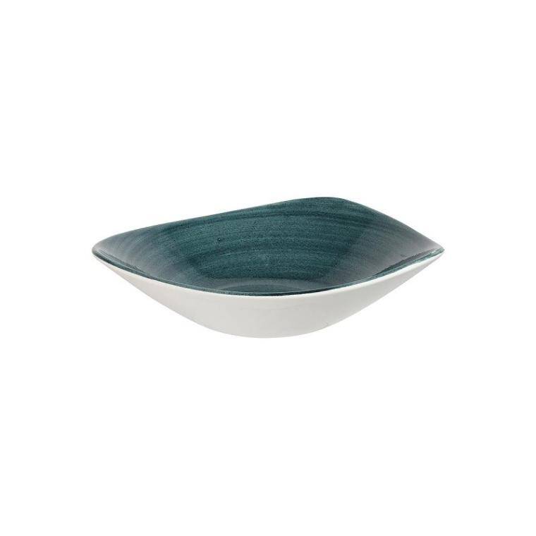 STONECAST PATINA RUSTIC TEAL Triangle Bowl cap. 260 ml