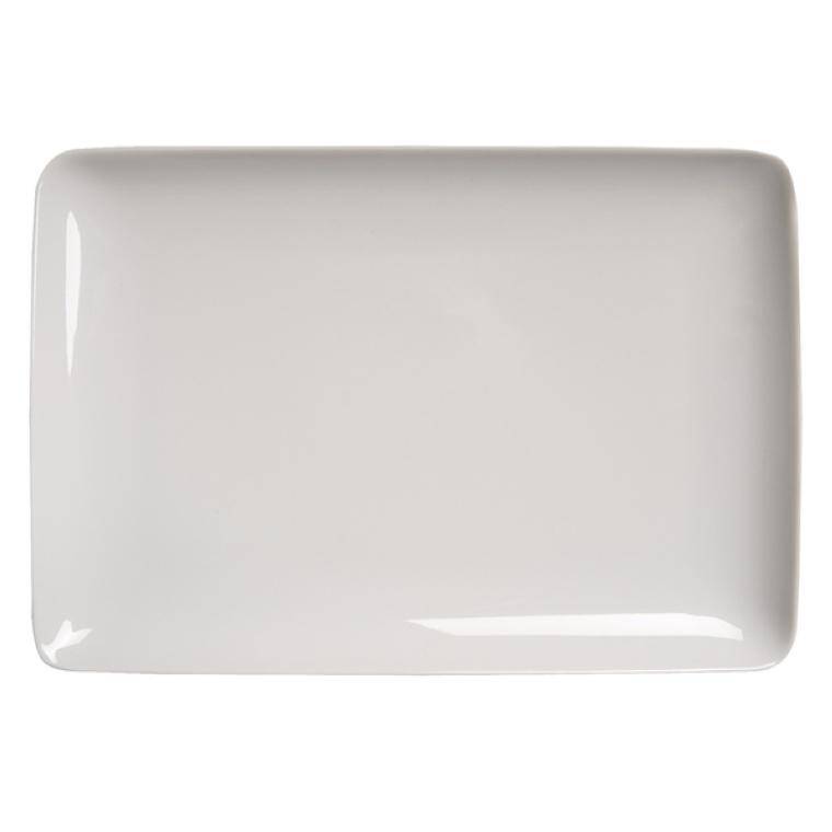 MODULO RECTANGULAR DESSERT / SALAD COUPE PLATE 260x180 mm