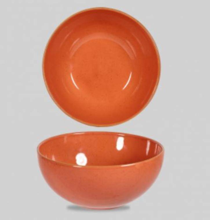 STONECAST SPICED ORANGE Noodle Bowl cap. 1,075 l