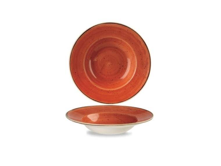 STONECAST SPICED ORANGE MISKA SZER. RANT 284 ml; śr 240 mm; w. 37 mm; sz. 240 mm; CH-SSOSVWBM