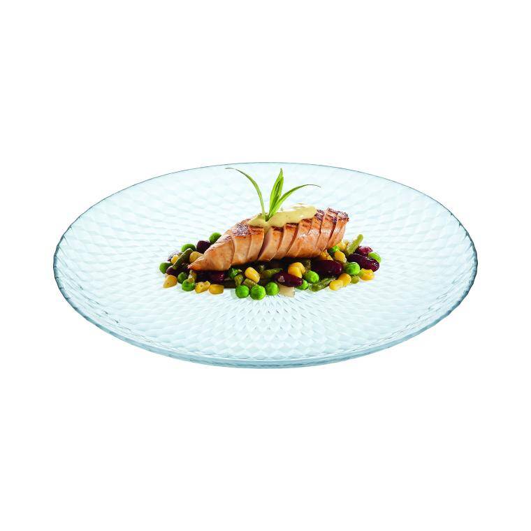 PAMPILLE CLEAR TEMP PAMPILLE CLEAR DINNER PLATE 25