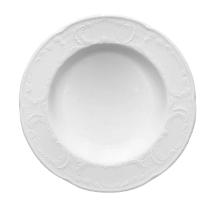 MOZART PLATE HALF-DEEP WITH RIM cap. 260 ml