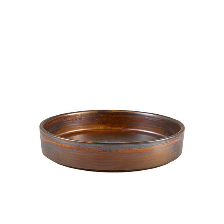 Terra Tableware Terra Porcelain Rustic Copper Presentation miska 20.5cm cap. 775 ml